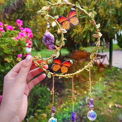 Fairycore Room Moon Suncatcher crystal boogzel apparel