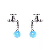 faucet shaped drop earrings boogzel clothing