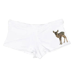 fawn print y2k micro shorts boogzel clothing