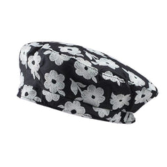 floral embroidery beret hat boogzel clothing