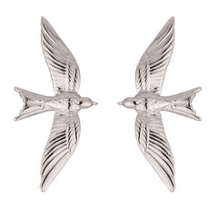 flying bird aesthetic earrings boogzel clothing