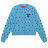 french girl polka dot cardigan boogzel clothing