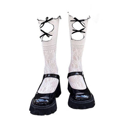 french girl ruffle socks boogzel clothing