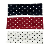 french style elastic polka dot headband boogzel clothing