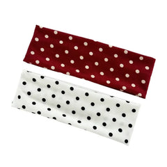 french style elastic polka dot headband boogzel clothing