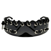 futuristic laced shield sunglasses boogzel clothing