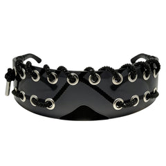 futuristic laced shield sunglasses boogzel clothing