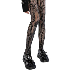 geometric pattern tights boogzel clothing
