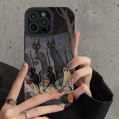 ghost and cat iphone case boogzel clothing