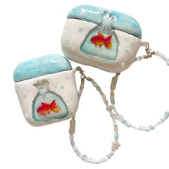 goldfish aesthetic airpiods case boogzel clothing