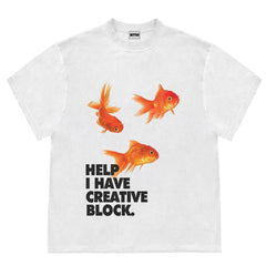 goldfish aesthetic graphic t-shirt boogzel clothing