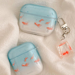 goldfish aesthetic airpods case boogzel clothing