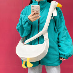 goose shaped crossbody bag boogzel clothing