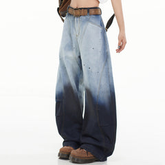 gradient baggy jeans boogzel clothing