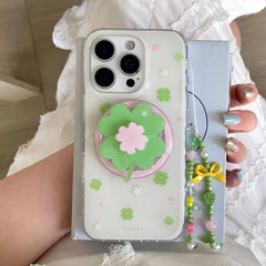 green clover phone grip stand boogzel clothing