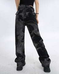 grunge aesthetic black jeans boogzel clothing