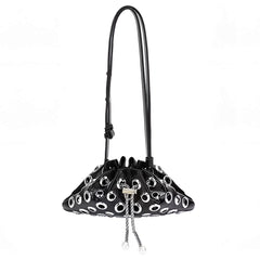 grunge eyelet shoulder bag boogzel clothing