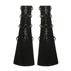 grunge aesthetic flare leg warmers boogzel clothing