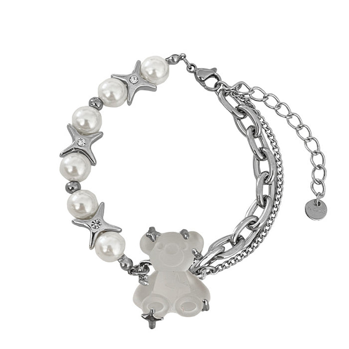 grunge bear aesthetic bracelet boogzel clothing
