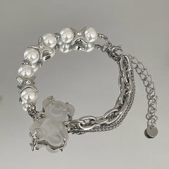 grunge bear aesthetic bracelet boogzel clothing