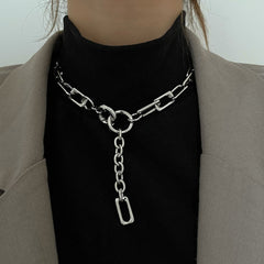 silver chain necklace boogzel clothing