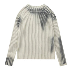 grunge washed knit sweater boogzel clothing