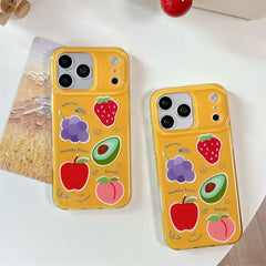 healthy fruits iphone case boogzel clothing