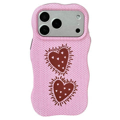 heart print aesthetic iphone case boogzel clothing