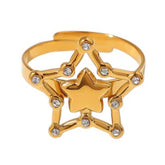 star aesthetic ring boogzel clothing