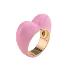 heart enamel ring boogzel clothing