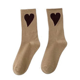 heart ribbed socks boogzel clothing