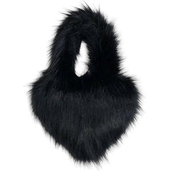 heart shape fuzzy bag boogzel clothing