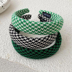 houndstooth headband boogzel clothing