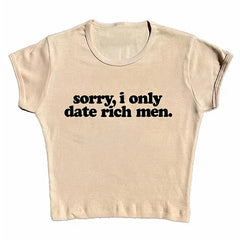 i date only rich men y2k crop top boogzel clothing