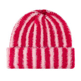 indie aesthetic striped beanie hat boogzel clothing