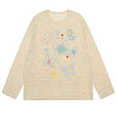 indie aesthetic butterfly long sleeve boogzel clothing