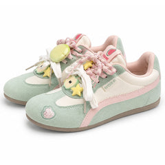 kawaii apple charm sneakers boogzel clothing
