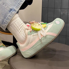 kawaii apple charm sneakers boogzel clothing