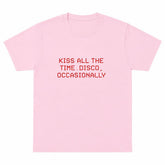 kiss all the time disco occasionally graphic t-shirt boogzel clothing