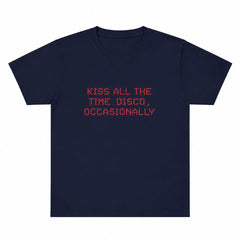 kiss all the time disco occasionally graphic t-shirt boogzel clothing