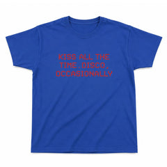 kiss all the time disco occasionally graphic t-shirt boogzel clothing