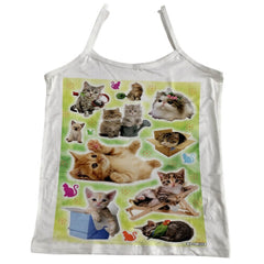 kitten graphic y2k tank top boogzel clothing