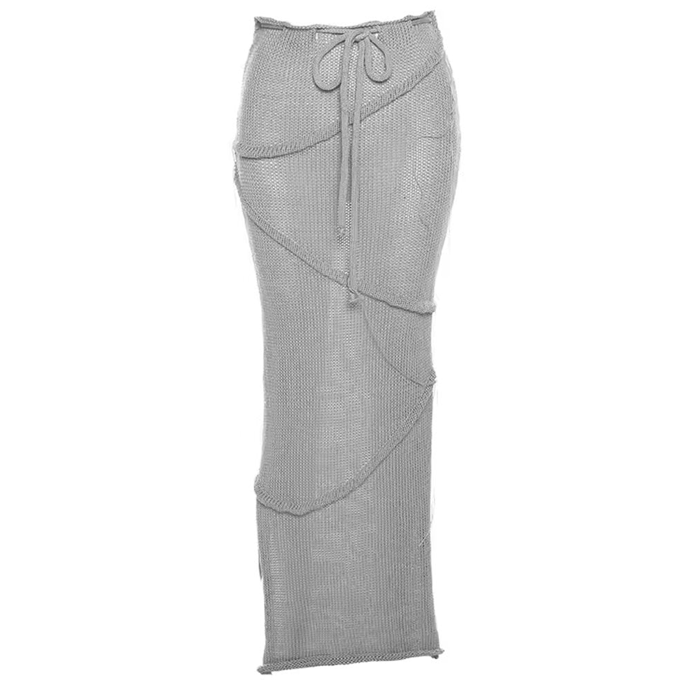 knit crochet maxi skirt boogzel clothing