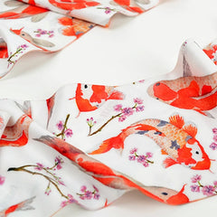 koi fish print tights boogzel clothing