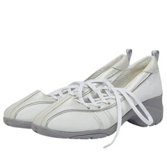 lace up ballet heeled sneakers boogzel clothing