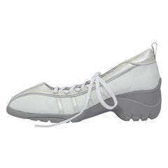 lace up ballet heeled sneakers boogzel clothing