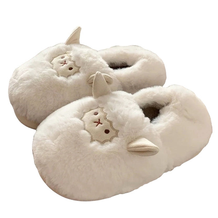 lamb fluffy slippers boogzel clothing