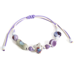 lavender star beaded bracelet boogzel clothing