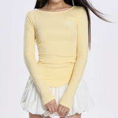 lemon long sleeve top boogzel clothing