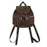 leopard mini backpack boogzel clothing